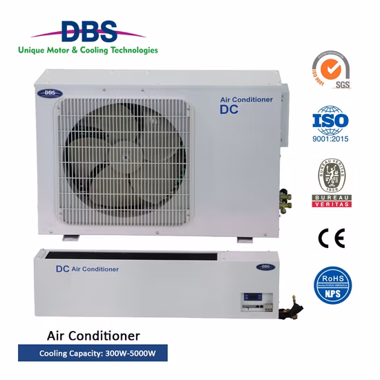 48VDC Split Type Air Conditioner for Outdoor Telecom Shelter Cooling with Soft Starting