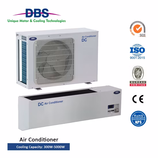 48VDC Split Type Air Conditioner for Outdoor Telecom Shelter Cooling with Soft Starting
