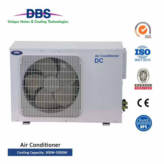 48VDC Split Type Air Conditioner for Outdoor Telecom Shelter Cooling with Soft Starting